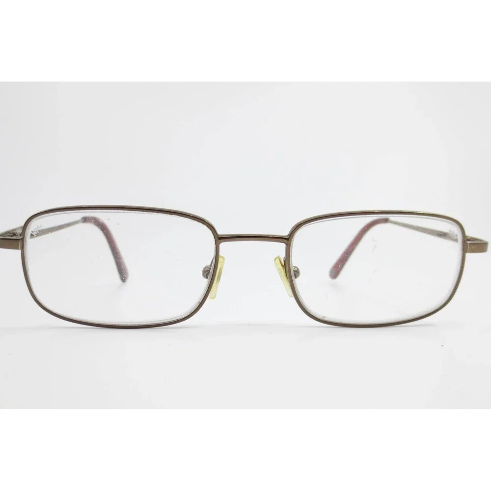 Hilco SG302 BRNZ Bronze Metal Rectangular Safety Glasses Frames 52-19-140